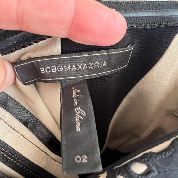 EUC SZ 2 BCBG Tess Eyelet Corset Ho-Lo Dress - Picture 4 of 6